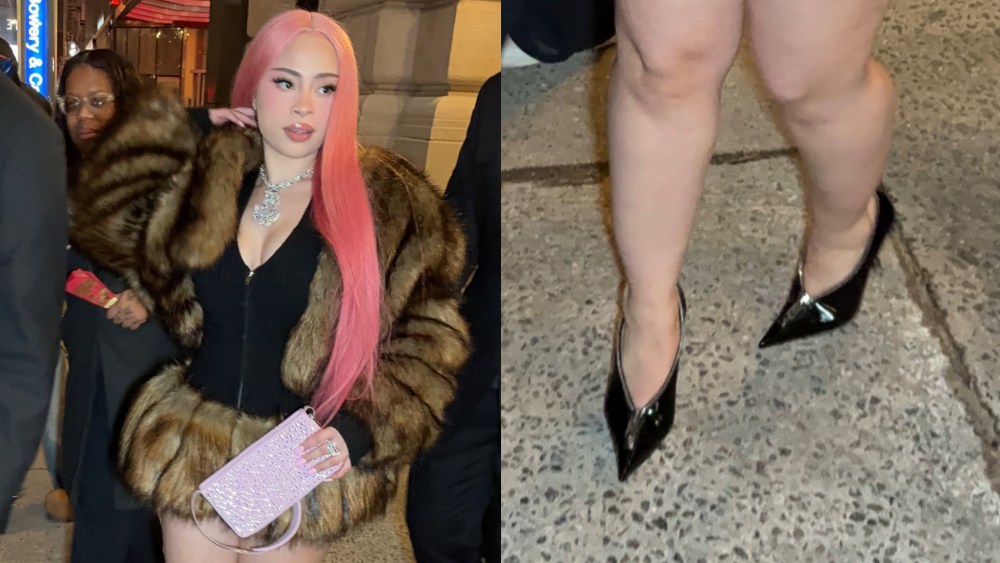On Thursday night, Ice Spice made an appearance at an Alexander Wang event in New York, commanding attention in pointy pumps.