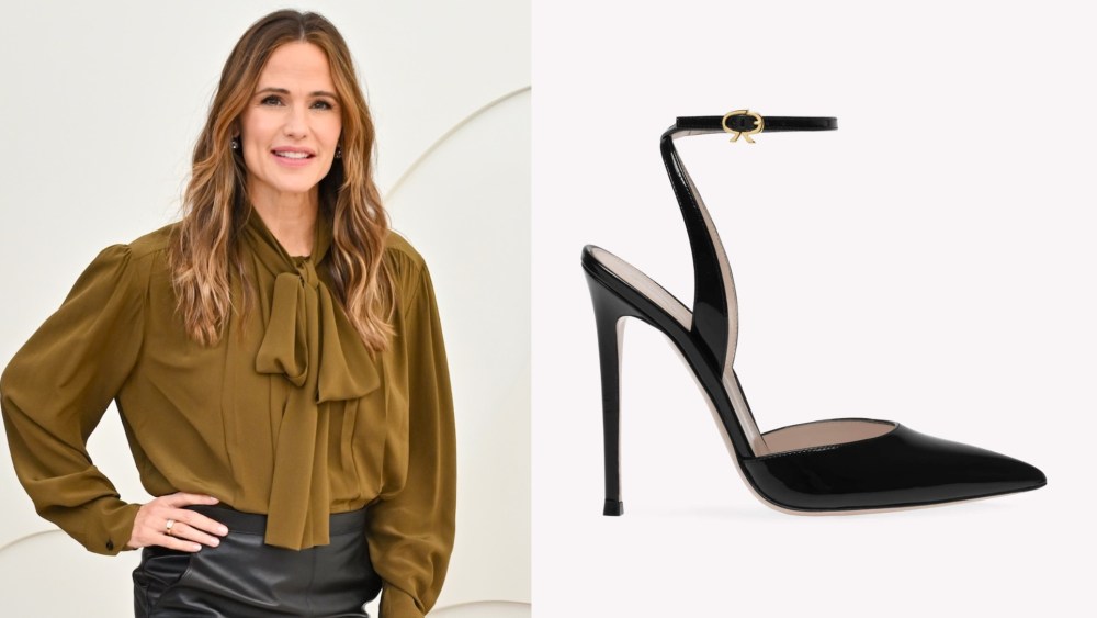 Jennifer Garner at the Apple TV Press Day held at Barker Hangar on Tuesday in Los Angeles, California.