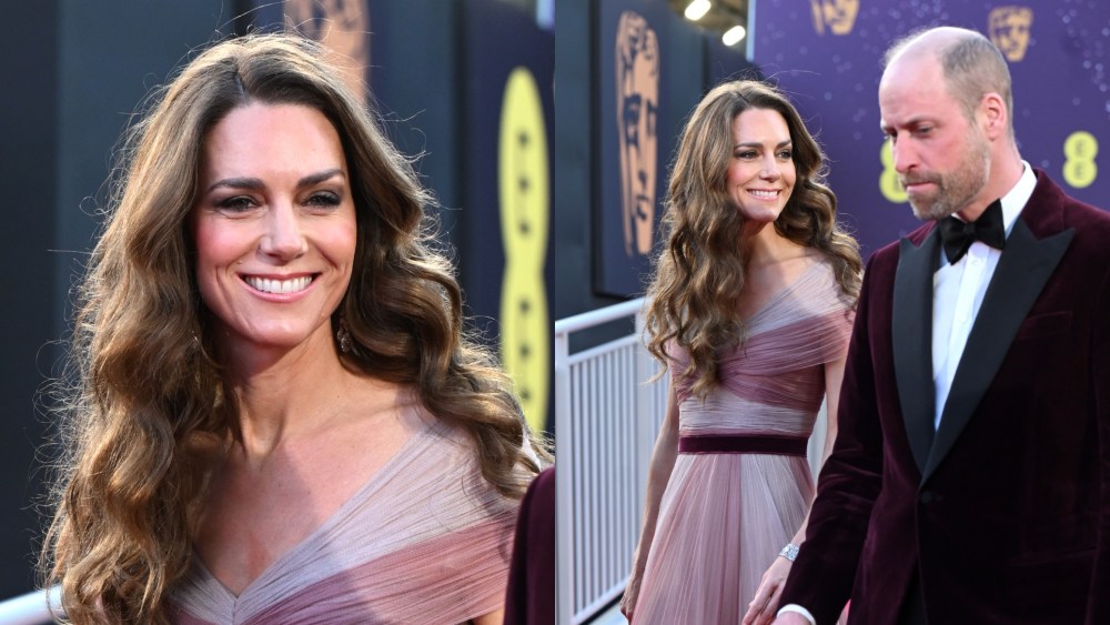 Kate Middleton rewears a Gucci dress at the 2026 EE BAFTA Film Awards on Feb. 22 in London.