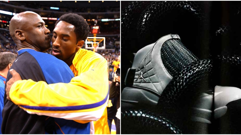 Michael Jordan, Kobe Bryant, Air Jordan sneakers