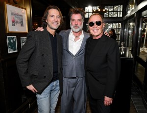 Lance LePere, Rufus Wainwright and Michael Kors