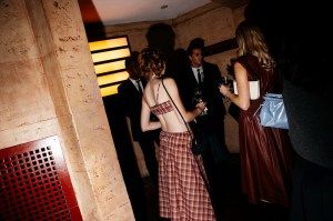 The scene at the Miu Miu Dinner.