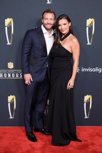 Sean McVay and Veronika Khomyn at the 15th Annual NFL Honors held at the Palace of Fine Arts on February 05, 2026 in San Francisco, California.