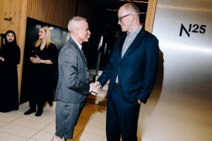 Thom Browne and Peter Nordstrom