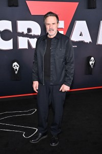 David Arquette at the "Scream 7" Global Premiere held at Paramount Theatre on February 25, 2026 in Los Angeles, California.