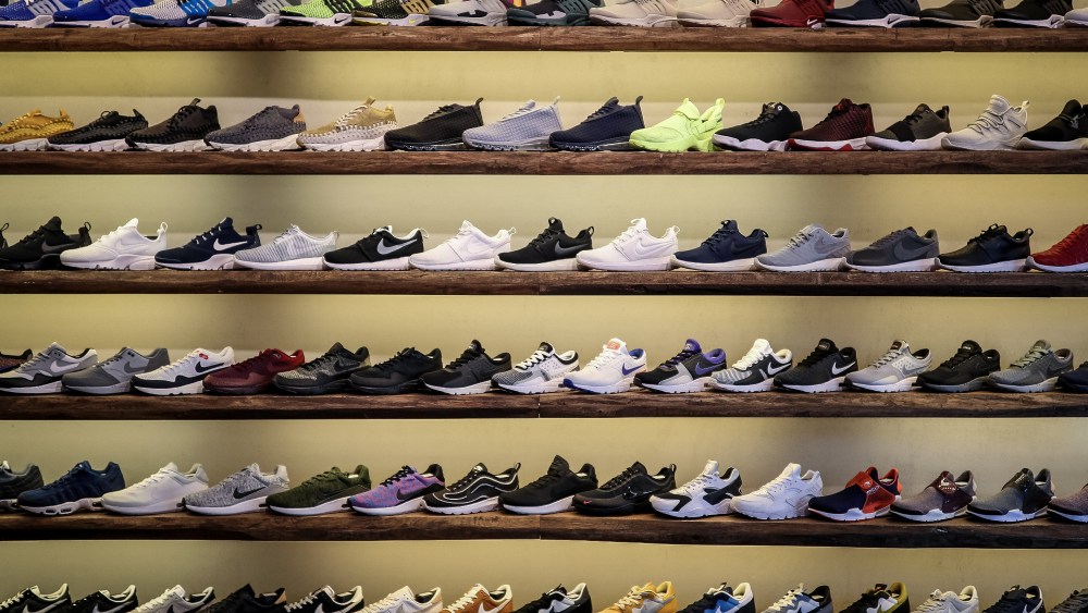 sneaker wall