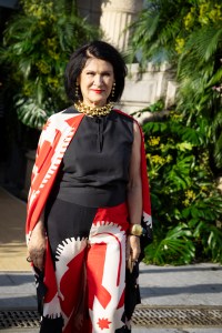 Paloma Picasso at the Bal d'Été held at the Musée des Arts Décoratifs on July 06, 2025 in Paris, France.