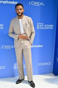 Nnamdi Asomugha at the 2026 ESSENCE Black Women in Hollywood Awards Ceremony held at Fairmont Century Plaza on March 12, 2026 in Los Angeles, California.