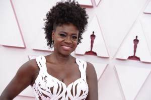 Viola Davis at the 93rd Annual Academy Awards