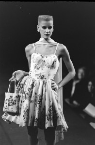 Model Eve Salvail (Photo by John Aquino/WWD/Penske Media via Getty Images)