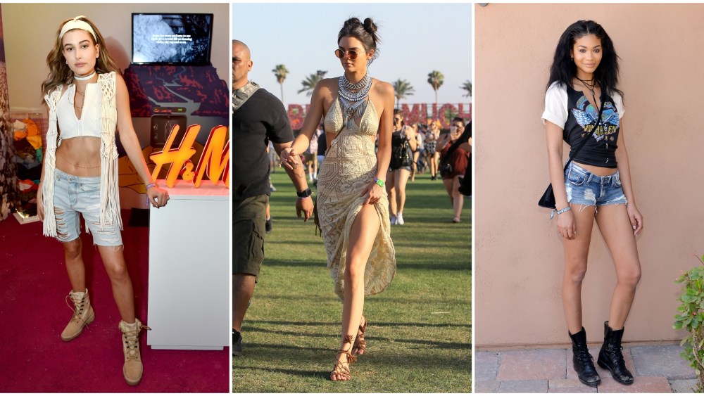 Hailey Bieber, Kendall Jenner and Chanel Iman in 2016.