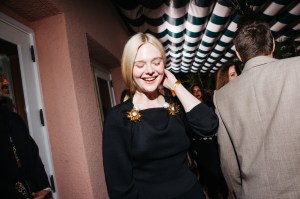 Elle Fanning attends an event