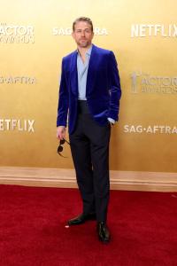 Charlie Hunnam at The 32nd Annual Actor Awards Presented by SAG-AFTRA held at the Shrine Auditorium and Expo Hall on March 01, 2026 in Los Angeles, California.
