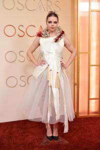 Lea Myren at the 98th Annual Oscars held at Dolby Theatre on March 15, 2026 in Hollywood, California.