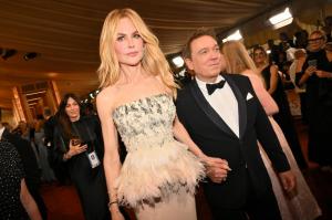 Nicole Kidman and Kevin Huvane at the 98th Annual Oscars held at Dolby Theatre on March 15, 2026 in Hollywood, California.