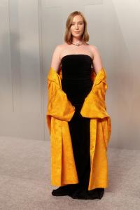 Hannah Einbinder at the 2026 Vanity Fair Oscar Party held at the Los Angeles County Museum of Art on March 15, 2026 in Los Angeles, California.