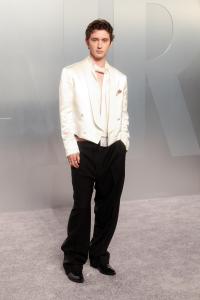 Troye Sivan at the 2026 Vanity Fair Oscar Party held at the Los Angeles County Museum of Art on March 15, 2026 in Los Angeles, California.