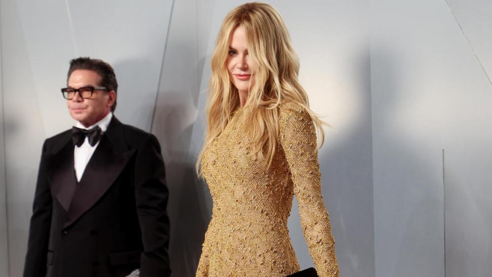 Nicole Kidman at the 2026 Vanity Fair Oscar Party held at the Los Angeles County Museum of Art on March 15, 2026 in Los Angeles, California.