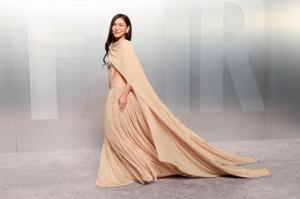 Chloe Kim at the 2026 Vanity Fair Oscar Party held at the Los Angeles County Museum of Art on March 15, 2026 in Los Angeles, California.