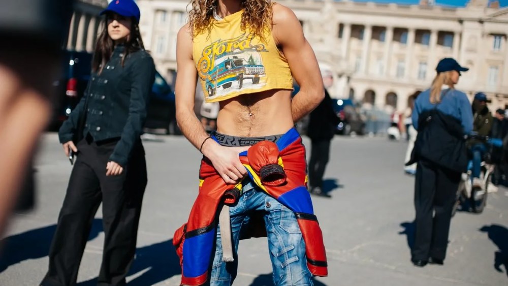 Denim Street Style at Paris Fashion Week