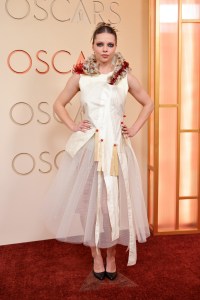 Lea Myren at the 98th Annual Oscars held at Dolby Theatre on March 15, 2026 in Hollywood, California.