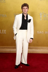 Gerran Howell at the 32nd Annual Actor Awards Presented by SAG-AFTRA held at Shrine Auditorium and Expo Hall on March 01, 2026 in Los Angeles, California.