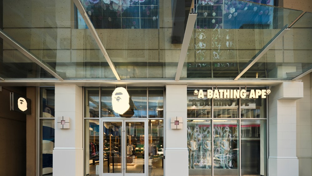 Bape Vancouver store.