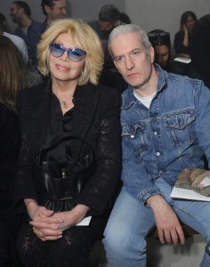 Amanda Lear and Mel Ottenberg