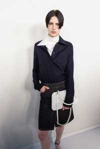 Backstage at Courrèges Fall 2026 Ready-to-Wear Collection at Paris Fashion Week