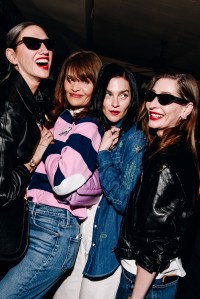 Jenna Lyons, Helena Christensen, Leigh Lezark and Sarah Clary