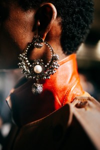 Backstage at McQueen Fall 2026 Ready-to-Wear Collection at Paris Fashion Week
