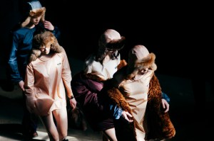Backstage at Miu Miu Fall 2026 Ready-to-Wear Collection at Paris Fashion Week