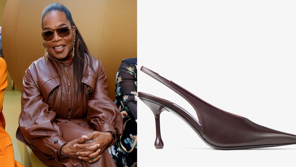 Oprah Winfrey at the Zimmermann fashion show as part of Paris Fashion Week Fall 2026 held at Carreau du Temple on Monday in Paris, France.