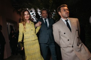 Leslie Mann and Judd Apatow and Joel Edgerton