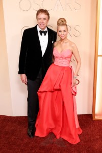Kevin Nealon and Susan Yeagley at the 98th Annual Oscars held at Dolby Theatre on March 15, 2026 in Hollywood, California.