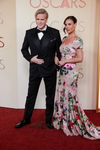 Cary Elwes and Courtney Hope at the 98th Annual Oscars held at Dolby Theatre on March 15, 2026 in Hollywood, California.