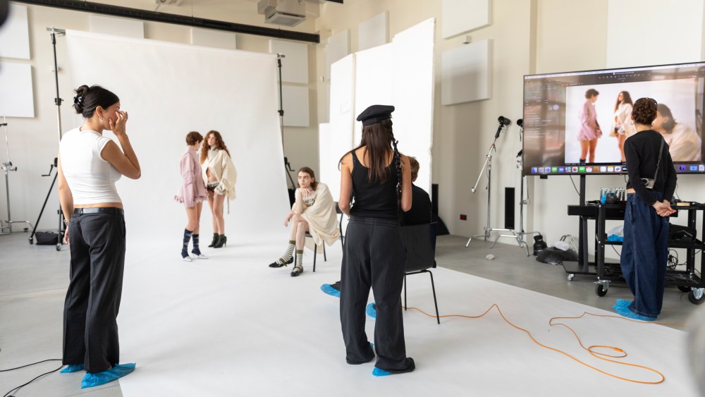Polimoda students at the Manifattura Campus in Florence