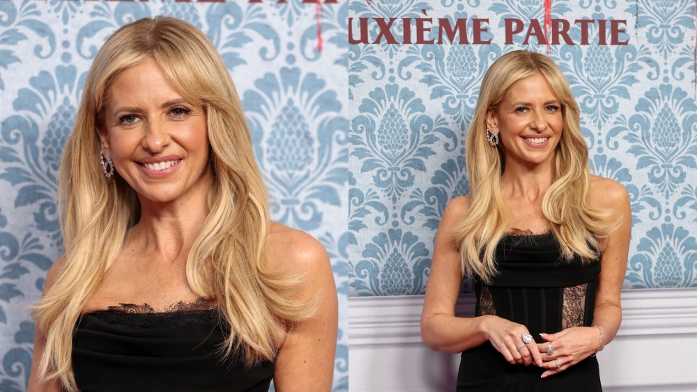 Sarah Michelle Gellar wears Temraza at the "Ready or Not 2: Here I Come" premiere on March 25 in Paris.