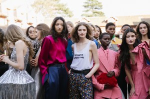 Backstage at Stella McCartney Fall 2026 Ready-to-Wear Collection at Paris Fashion Week