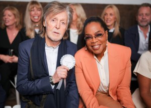 Paul McCartney and Oprah Winfrey