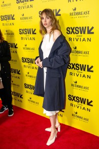 Maya Hawke at the "Wishful Thinking" Premiere during the SXSW Conference & Festivals held at the ZACH Theater on March 12, 2026 in Austin, Texas.