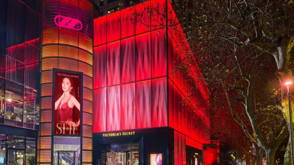 Victoria's Secret's first China flagship.