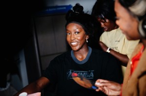 A look at Flau'jae Johnson getting ready for the WNBA Draft.