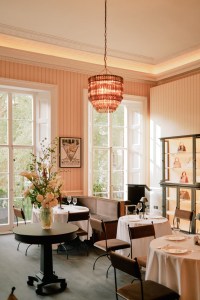 A look inside the Louis Vuitton Hotel pop up in London.