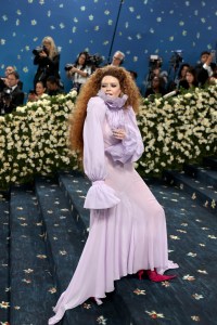 NEW YORK, NEW YORK - MAY 05:   Natasha Lyonne attends the 2025 Met Gala Celebrating "Superfine: Tailoring Black Style" at Metropolitan Museum of Art on May 05, 2025 in New York City. (Photo by Michael Loccisano/GA/The Hollywood Reporter via Getty Images)
