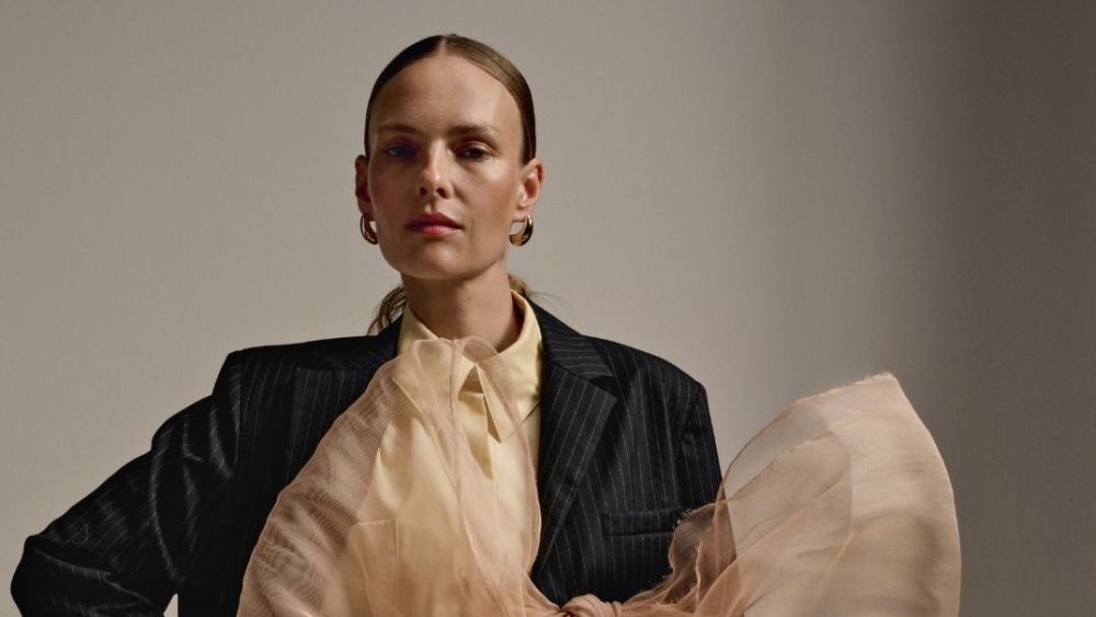 A look from the Nona Source premium capsule collection with French retailer Monoprix.