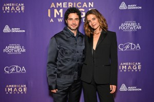 Zac Posen and Katie Holmes