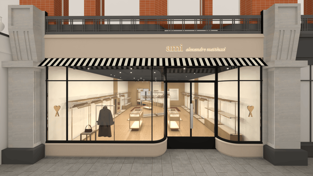 Ami Paris Sloane Street render