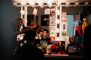 Getting ready with Ali Louis Bourzgui