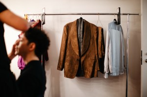 Getting ready with Ali Louis Bourzgui